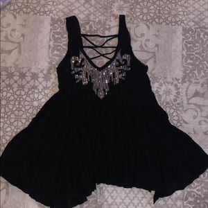 Free People embellished tank top